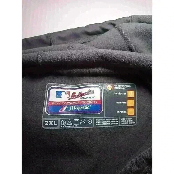St Louis Cardinals Hooded Sweatshirt Size XL Gray Majestic MLB Baseball - Picture 7 of 7